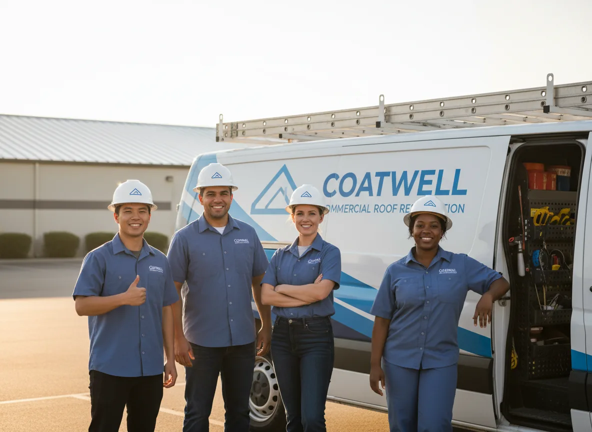 Commercial roof coating company in Marcus, WA